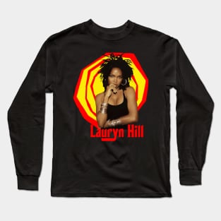 Retro lauryn hill Long Sleeve T-Shirt